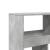 Separator de cameră, gri beton, 100x33x187,5 cm, lemn prelucrat GartenMobel Dekor