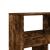 Separator cameră stejar fumuriu 100x33x187,5 cm lemn prelucrat GartenMobel Dekor