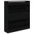Pantofar, negru, 80x21x87,5 cm, lemn compozit GartenMobel Dekor
