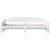 Pat de zi cu extensie, alb, 90x190 cm, lemn masiv de pin GartenMobel Dekor