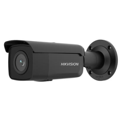 Camera supraveghere IP 6MP, lentila 2.8mm, IR 60m, AcuSense, Alarma, PoE, Microfon - Hikvision  DS-2CD2T66G2-2I (C) (Black) SafetyGuard Surveillance