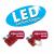 Set 10 sigurante auto plate cu led RoGroup, 12V Automobile ProTravel