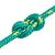 Frânghie de barcă, verde, 8 mm, 25 m, polipropilenă GartenMobel Dekor