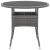 Set mobilier de grădină, 3 piese, gri, poliratan GartenMobel Dekor