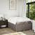 Pat box spring cu saltea, taupe, 120x190 cm material textil GartenMobel Dekor