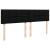Pat box spring cu saltea, negru, 200x200 cm, textil GartenMobel Dekor