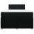 Pat box spring cu saltea, negru, 120x190 cm, catifea GartenMobel Dekor
