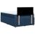 Pat box spring cu saltea, albastru, 120x190 cm, material textil GartenMobel Dekor