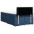 Pat box spring cu saltea, albastru, 120x190 cm, material textil GartenMobel Dekor