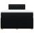 Pat box spring cu saltea, negru, 120x190 cm, catifea GartenMobel Dekor