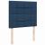 Pat box spring cu saltea, albastru, 120x190 cm, material textil GartenMobel Dekor