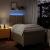 Pat continental cu saltea, crem, 120x190 cm, textil GartenMobel Dekor