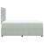 Pat box spring cu saltea, gri deschis, 120x190 cm, catifea GartenMobel Dekor