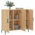 Dulap, stejar sonoma, 90x34x80 cm, lemn compozit GartenMobel Dekor