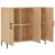 Dulap, stejar sonoma, 90x34x80 cm, lemn compozit GartenMobel Dekor