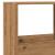 Separator cameră stejar artizanal 100x33x155,5cm lemn prelucrat GartenMobel Dekor