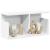 Dulap de perete, alb, 60x20x30 cm, lemn prelucrat GartenMobel Dekor