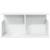 Dulap de perete, alb, 60x20x30 cm, lemn prelucrat GartenMobel Dekor