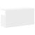 Dulap de perete, alb, 60x20x30 cm, lemn prelucrat GartenMobel Dekor
