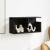 Dulap de perete, negru, 60x20x30 cm, lemn prelucrat GartenMobel Dekor
