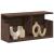 Dulap de perete, stejar maro, 60x20x30 cm, lemn prelucrat GartenMobel Dekor