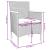 Set mobilier de grădină, 3 piese, gri, poliratan GartenMobel Dekor