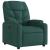 Fotoliu rabatabil electric, verde închis, material textil GartenMobel Dekor