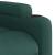 Fotoliu rabatabil electric, verde închis, material textil GartenMobel Dekor