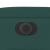 Fotoliu rabatabil electric, verde închis, material textil GartenMobel Dekor