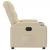 Fotoliu rabatabil electric, crem, material textil GartenMobel Dekor