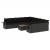 Set canapele de grădină, 12 piese, cu perne, negru, poliratan GartenMobel Dekor