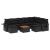 Set canapele de grădină cu perne, 10 piese, negru, poliratan GartenMobel Dekor