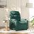 Fotoliu rabatabil, verde închis, material textil GartenMobel Dekor