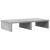 Suport de monitor, gri beton, 50x27x10 cm, lemn prelucrat GartenMobel Dekor