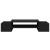 Suport monitor cu depozitare, negru, 70x27x15cm, lemn prelucrat GartenMobel Dekor