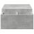 Suport monitor cu depozitare, gri beton, 70x27x15cm, lemn GartenMobel Dekor