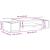Suport monitor cu depozitare, gri beton, 70x27x15cm, lemn GartenMobel Dekor