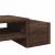 Suport monitor cu depozitare, stejar maro, 70x27x15cm, lemn GartenMobel Dekor