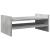Suport de monitor, gri beton, 50x27x20 cm, lemn prelucrat GartenMobel Dekor