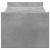 Suport de monitor, gri beton, 50x27x20 cm, lemn prelucrat GartenMobel Dekor