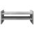 Suport de monitor, gri beton, 50x27x20 cm, lemn prelucrat GartenMobel Dekor
