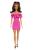 PAPUSA BARBIE FASHIONISTA SATENA CU ROCHIE ROZ SuperHeroes ToysZone