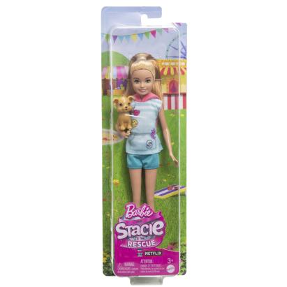 BARBIE SET PAPUSA STACIE SI CATELUL DE COMPANIE SuperHeroes ToysZone