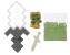 MINECRAFT MINI MODE SET EXPLORARE MINIERA GRI SI ALB SuperHeroes ToysZone