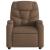 Fotoliu rabatabil electric, maro, material textil GartenMobel Dekor