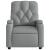 Fotoliu rabatabil electric, gri deschis, textil GartenMobel Dekor