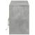 Dulap TV cu LED, gri beton, 140x34x50 cm, lemn prelucrat GartenMobel Dekor