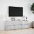 Dulap TV cu LED, gri beton, 140x34x50 cm, lemn prelucrat GartenMobel Dekor