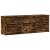 Dulap TV cu LED, stejar fumuriu, 140x34x50 cm, lemn prelucrat GartenMobel Dekor