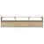 Dulap TV de perete cu lumini LED, stejar sonoma, 180x31x45 cm GartenMobel Dekor
